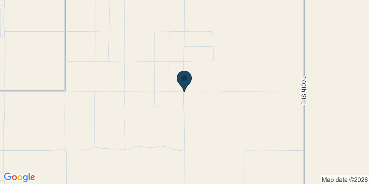 Map showing Lancaster, Los Angeles County, CA