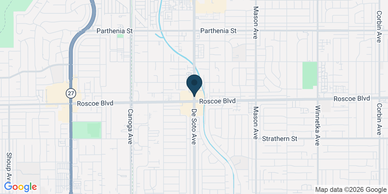 Map showing Los Angeles, Los Angeles County, CA