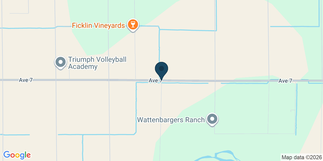 Map showing Madera County, CA