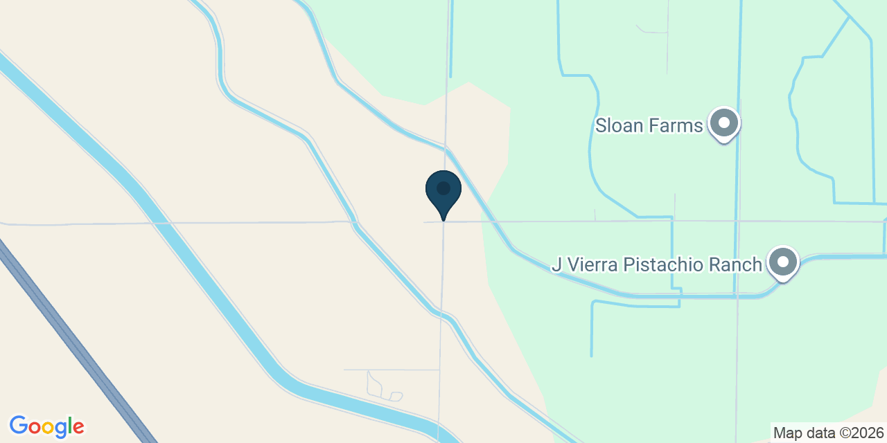 Map showing Merced County, CA