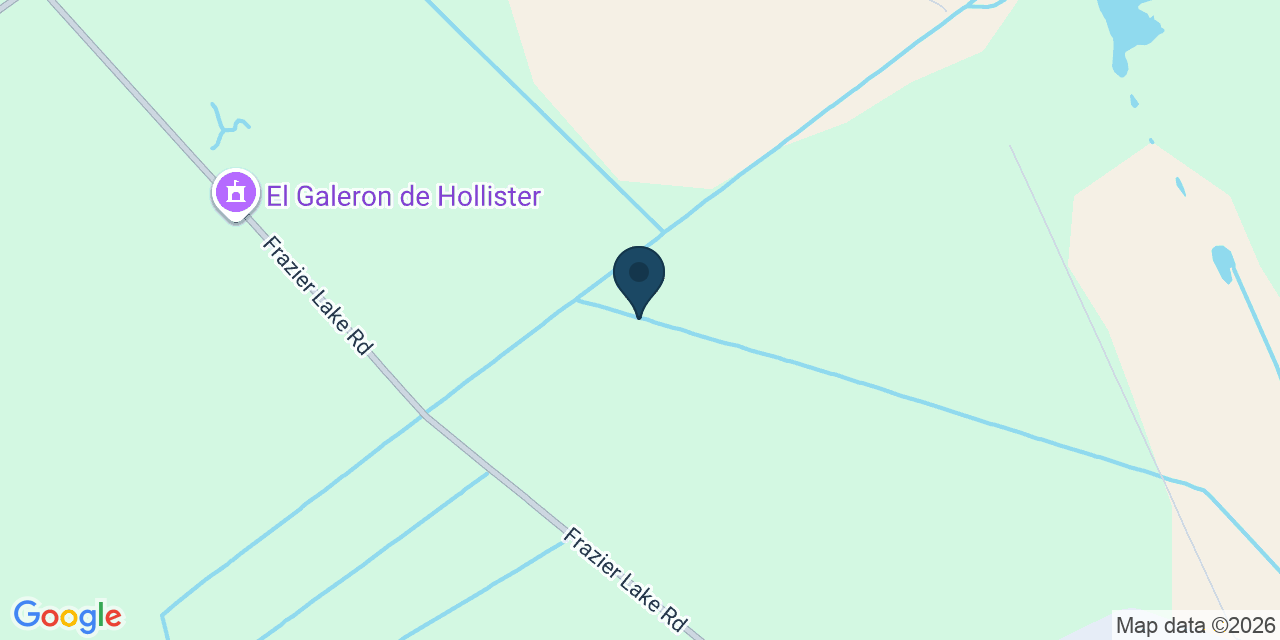 Map showing Hollister, San Benito County, CA