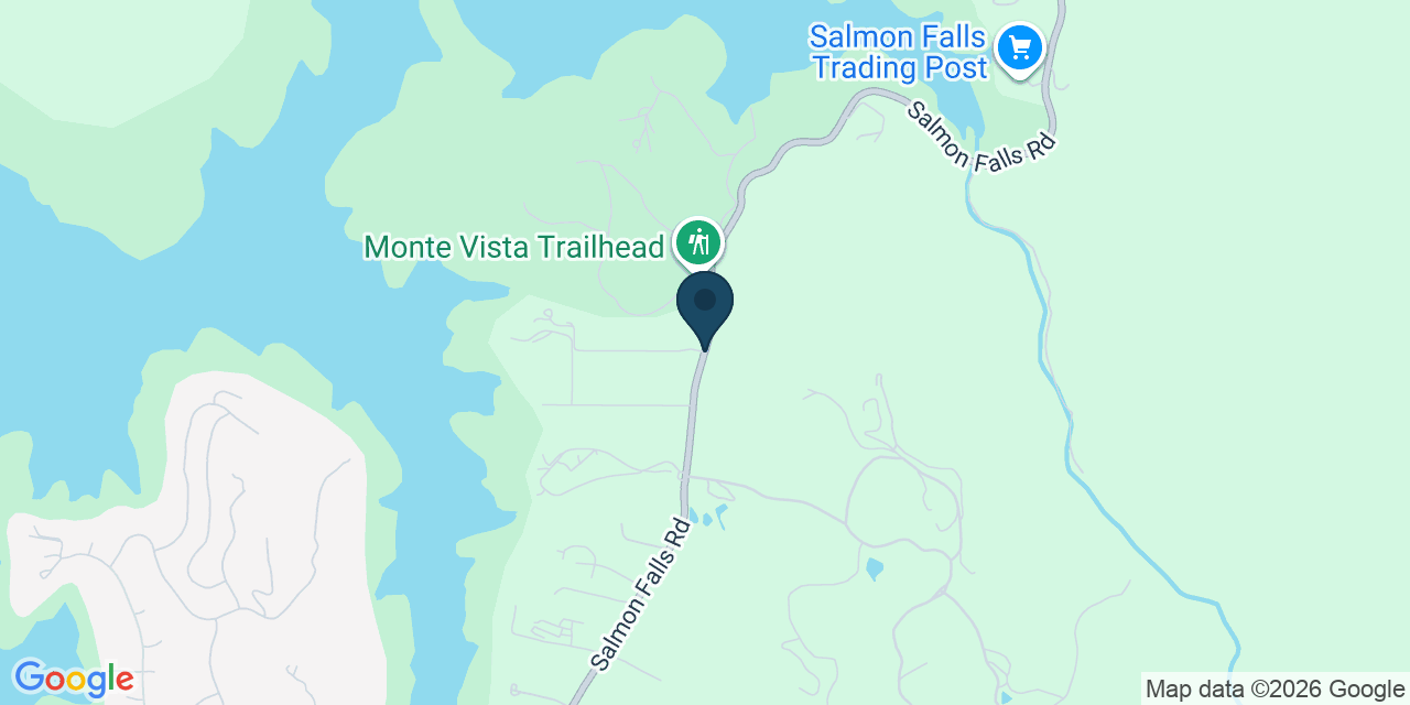 Map showing El Dorado Hills, El Dorado County, CA