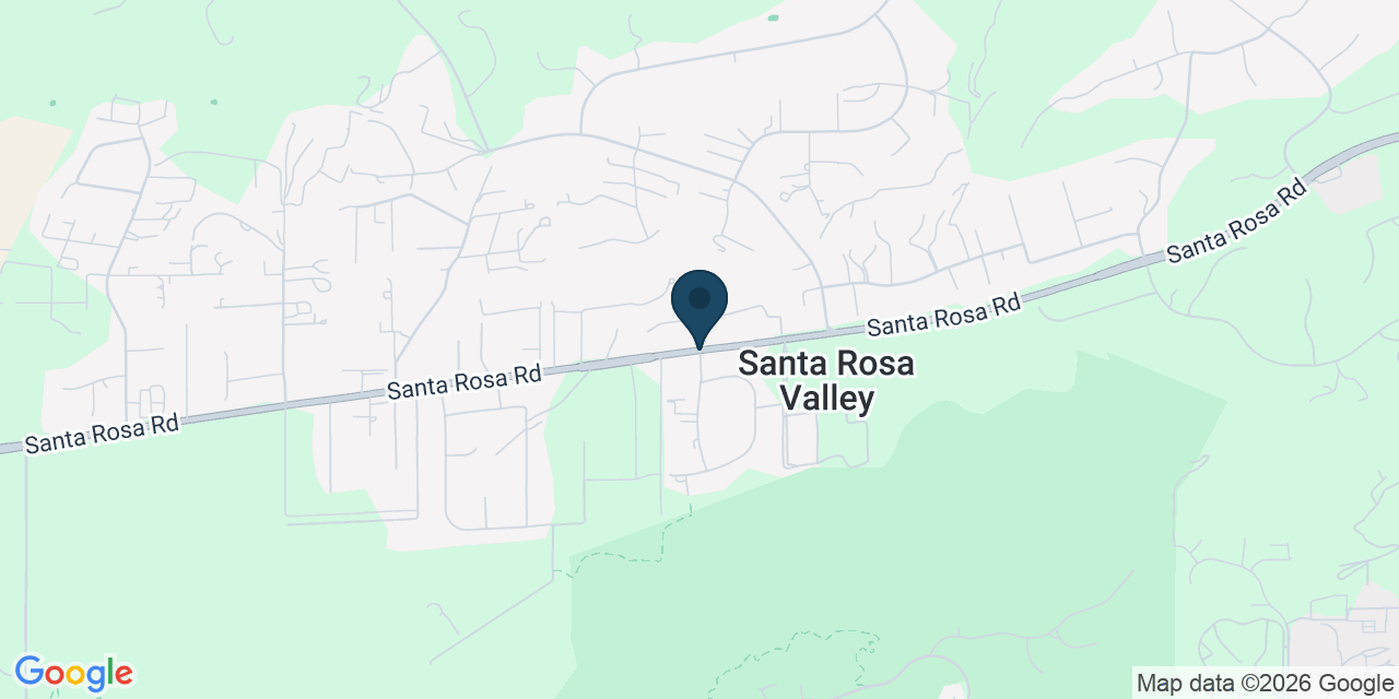 Map showing Santa Rosa Valley, Ventura County, CA