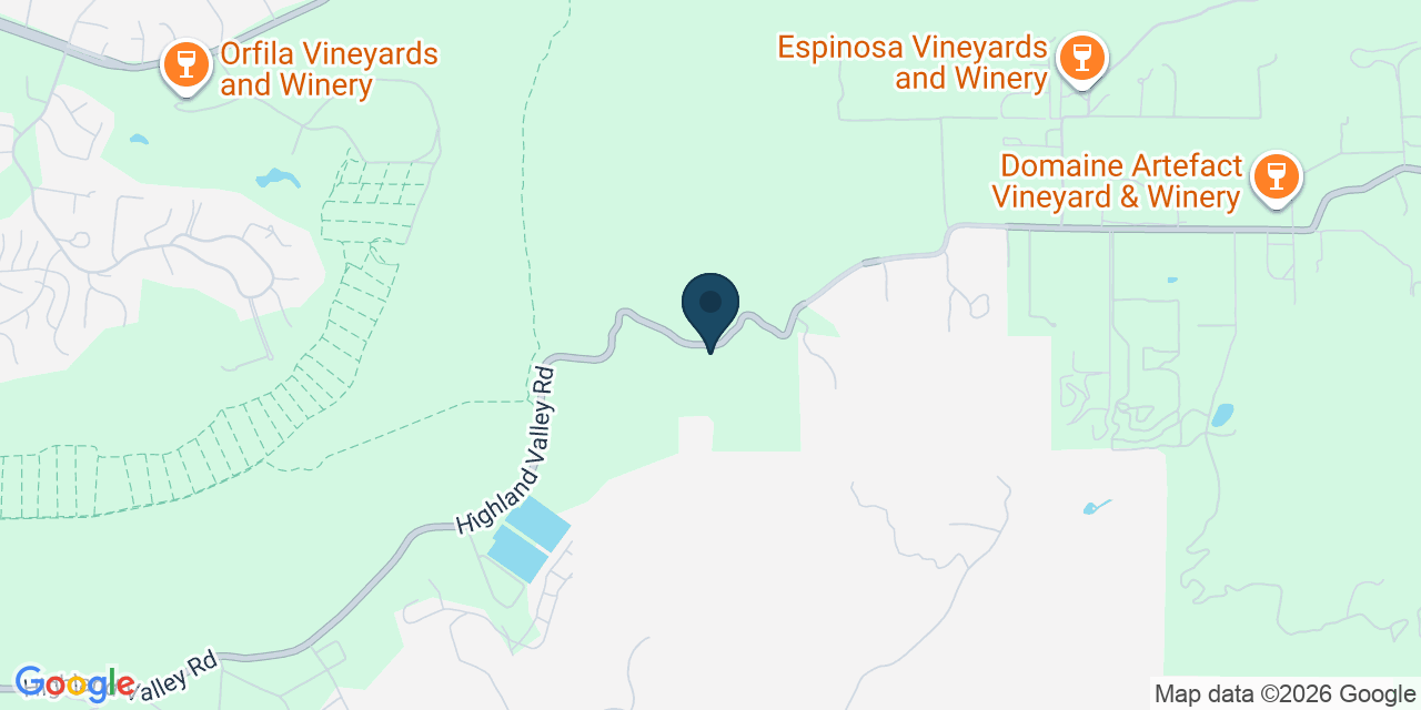 Map showing Escondido, San Diego County, CA