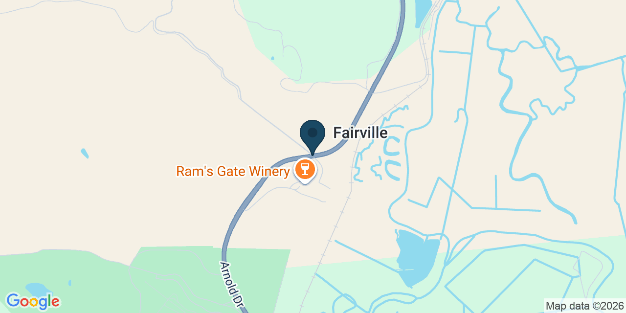 Map showing Sonoma County, CA