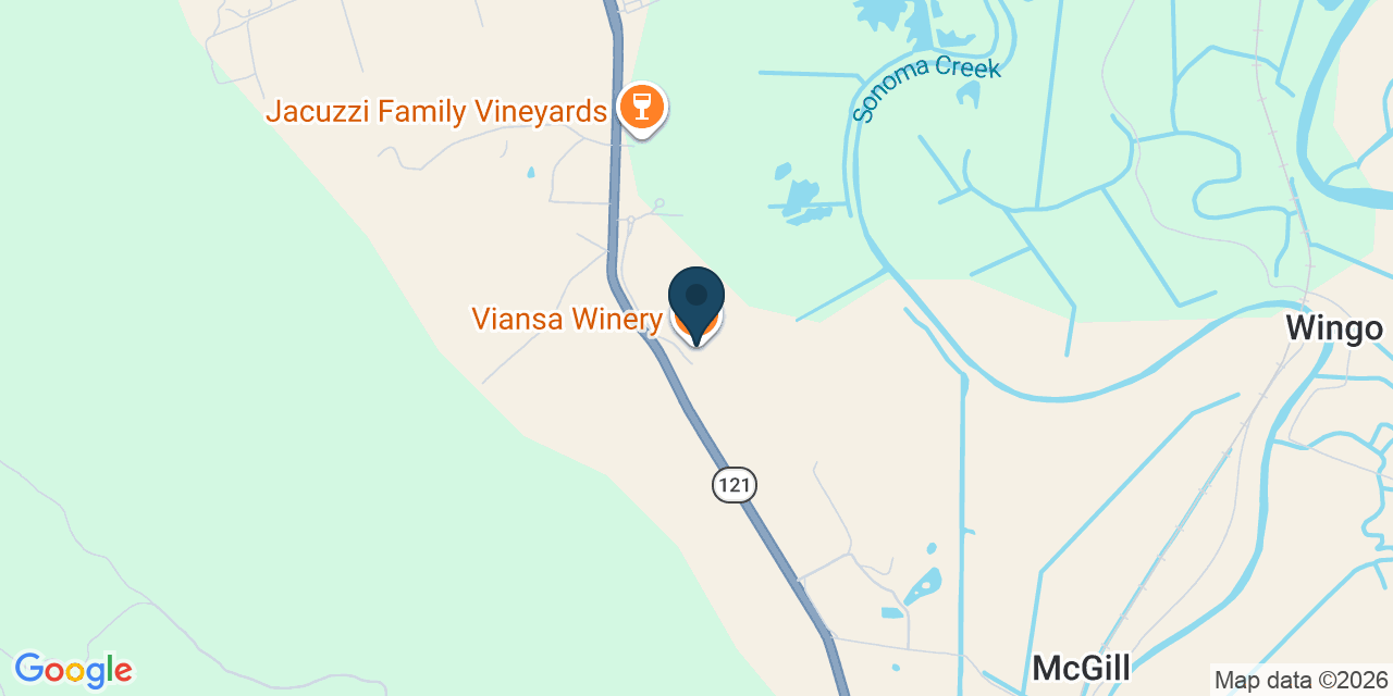 Map showing Sonoma, Sonoma County, CA