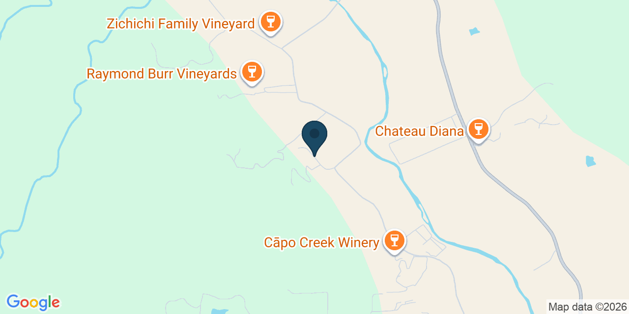 Map showing Sonoma County, CA