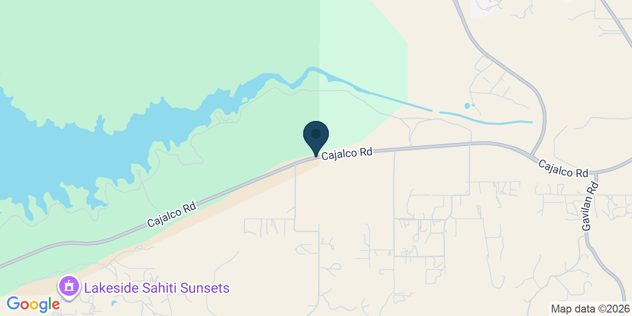 Map showing Riverside County, CA