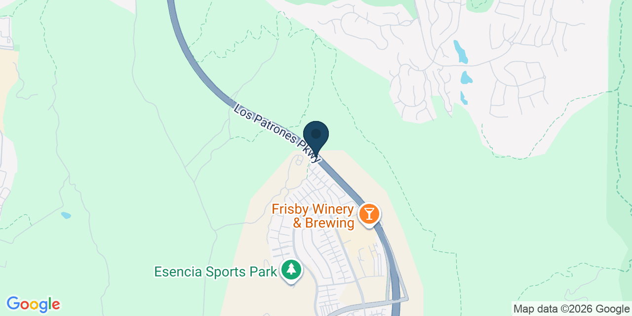Map showing Orange County, CA