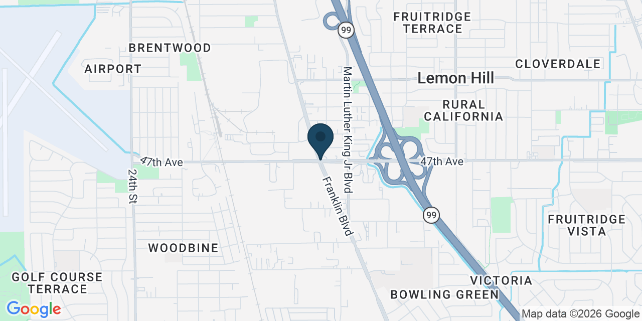 Map showing Lemon Hill, Sacramento County, CA