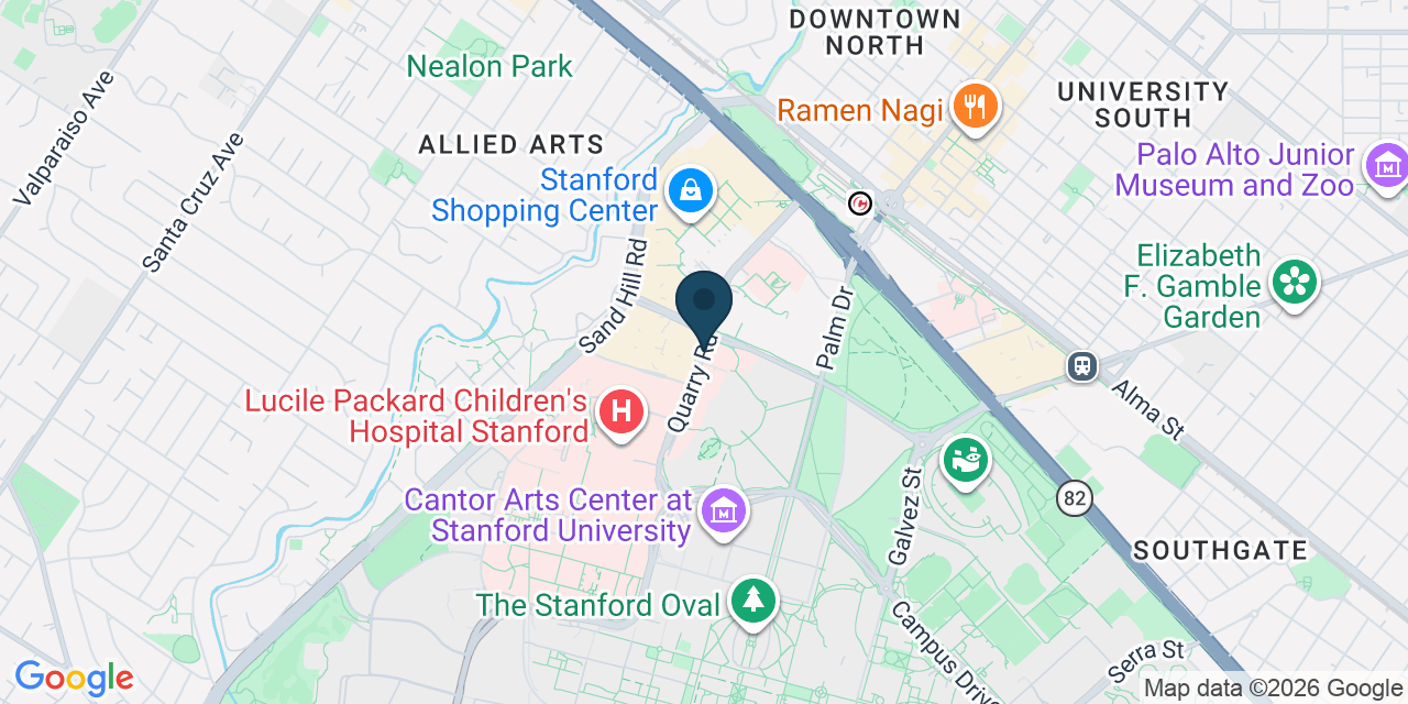 Map showing Santa Clara County, CA