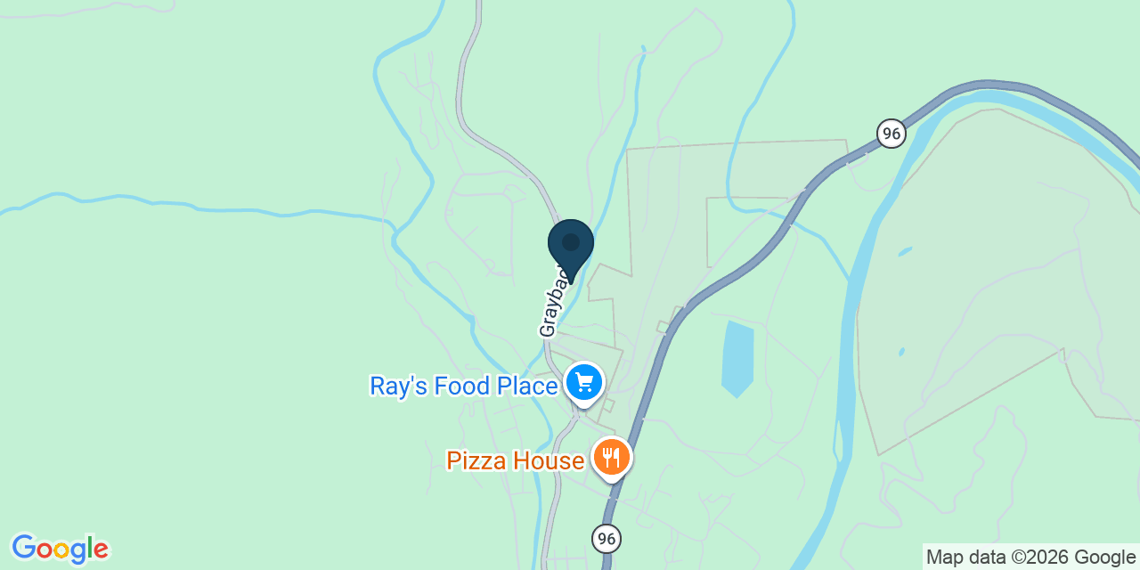 Map showing Happy Camp, Siskiyou County, CA