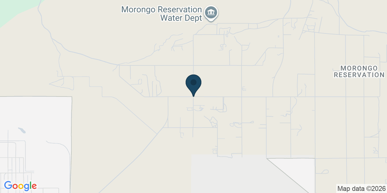 Map showing Riverside County, CA