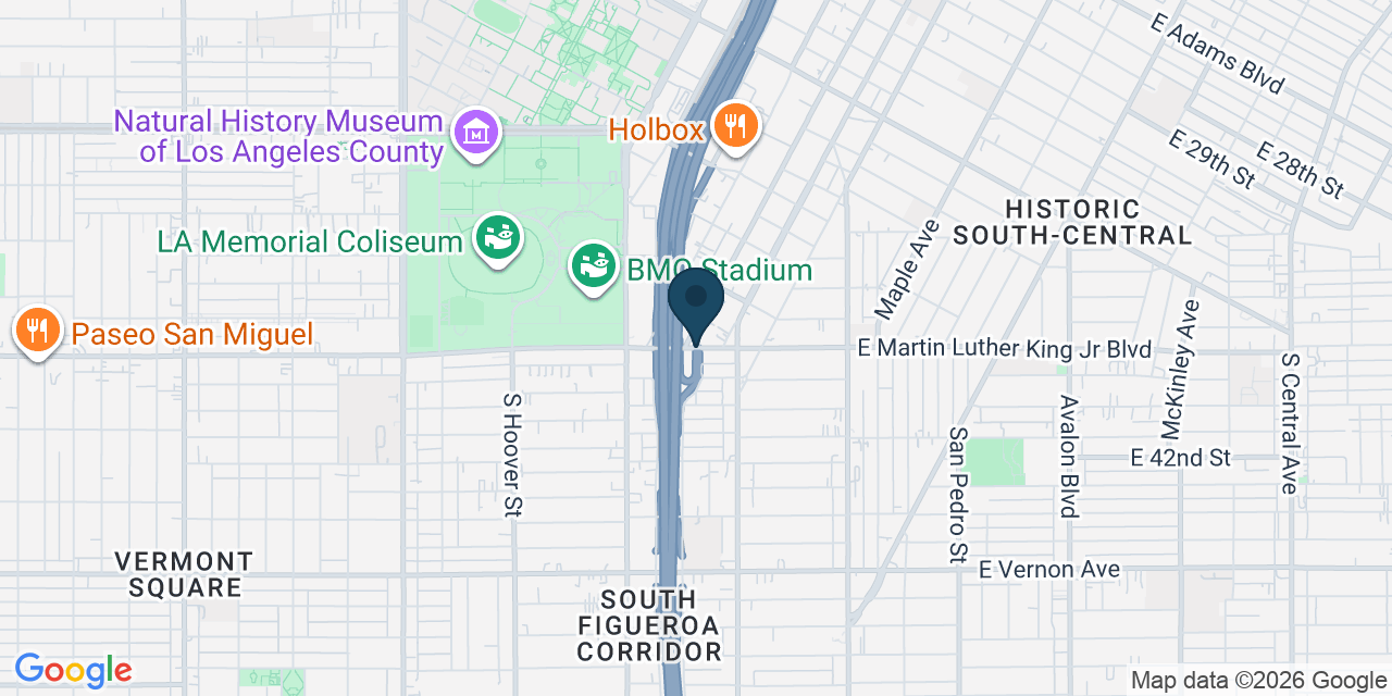 Map showing Los Angeles, Los Angeles County, CA