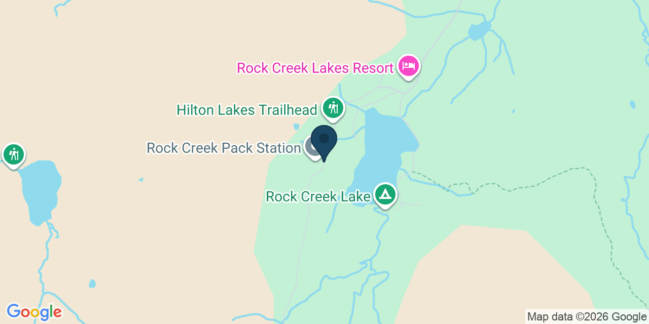 Map showing Bishop, Inyo County, CA