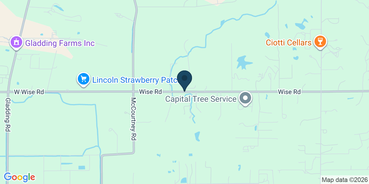 Map showing Placer County, CA