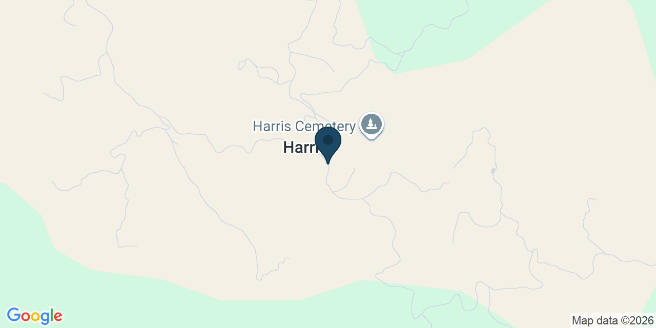 Map showing Humboldt County, CA