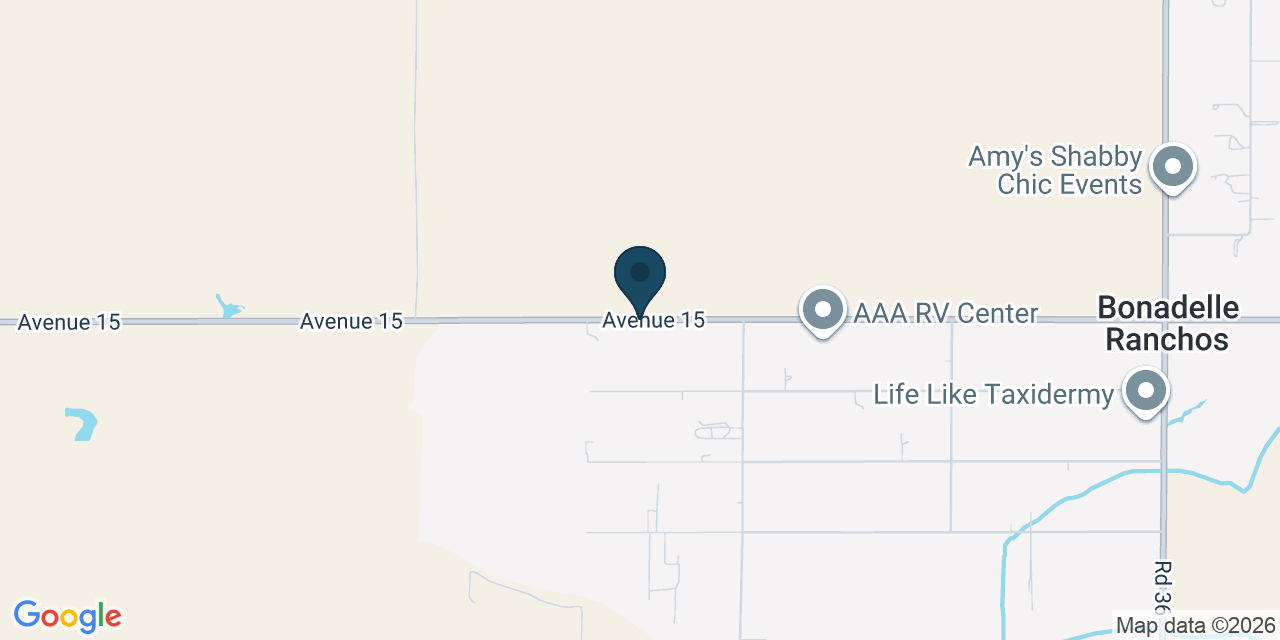Map showing Madera County, CA