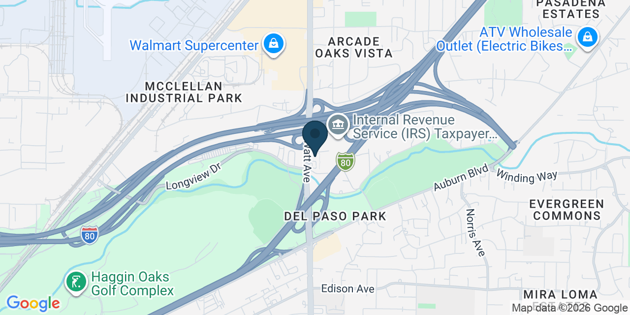 Map showing Sacramento, Sacramento County, CA
