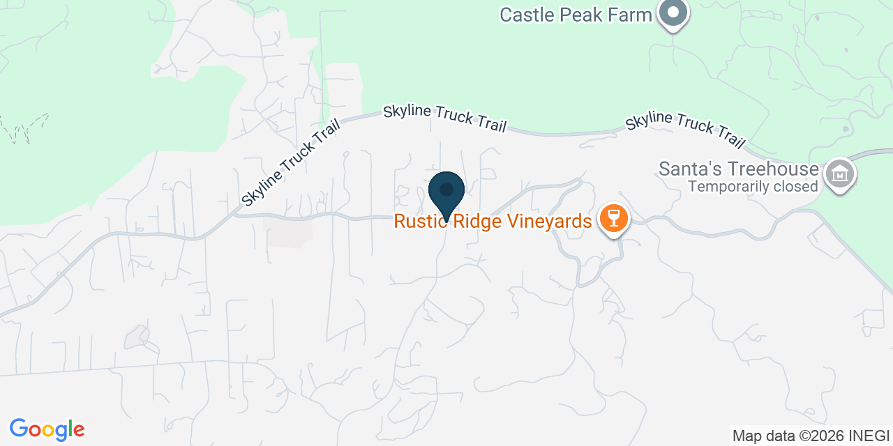 Map showing Jamul, San Diego County, CA