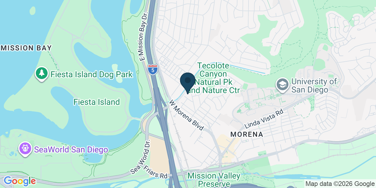 Map showing San Diego, San Diego County, CA