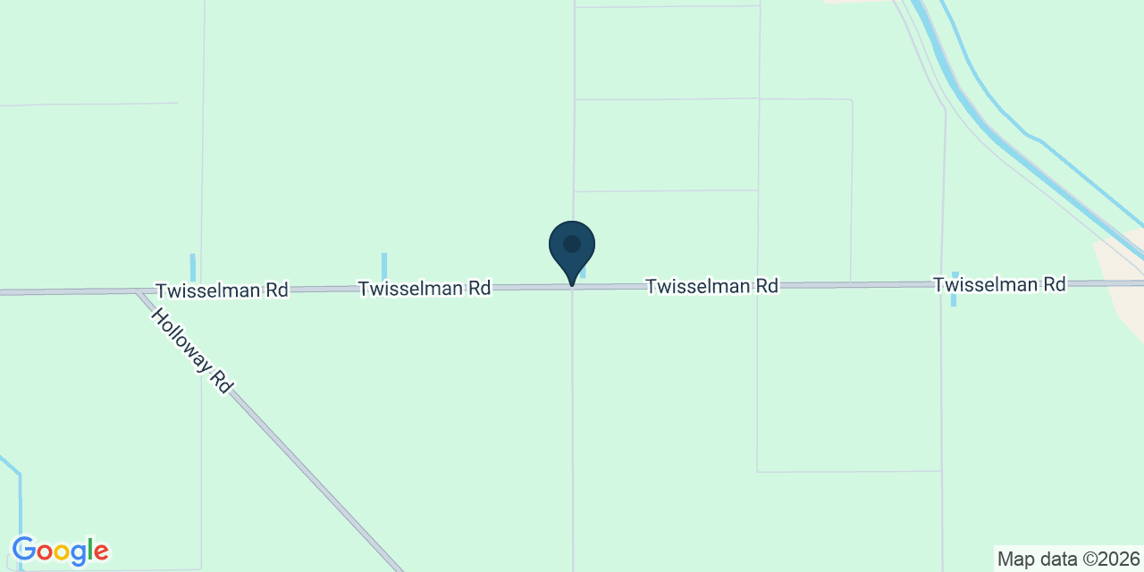Map showing Kern County, CA