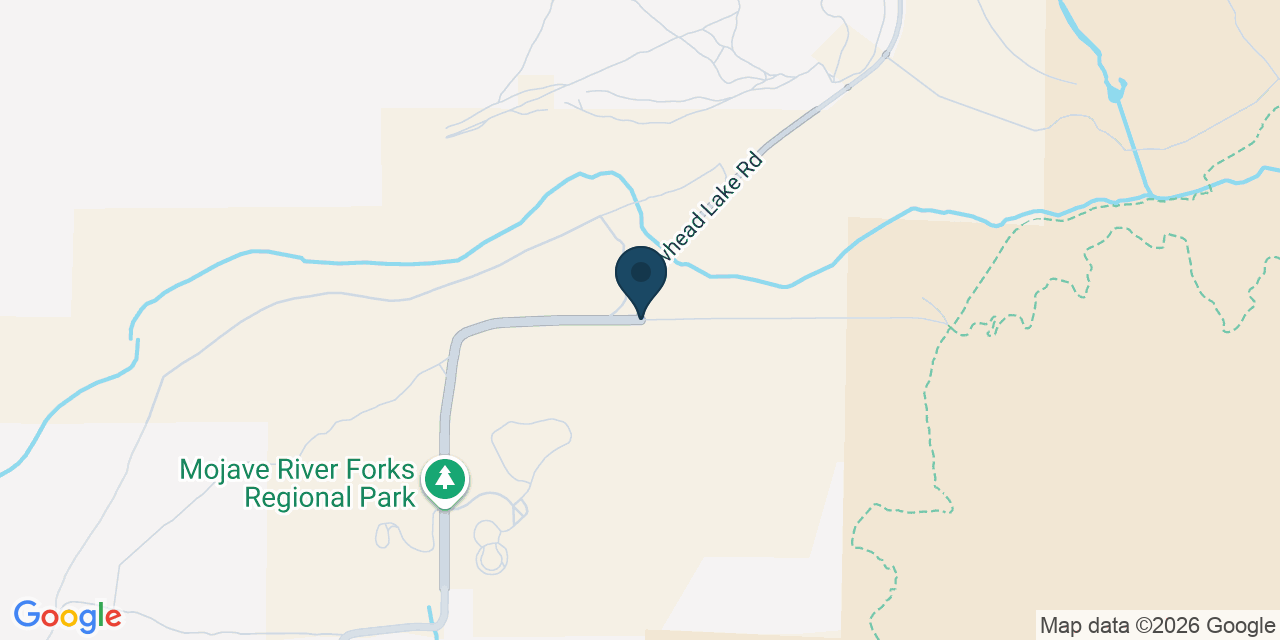 Map showing Hesperia, San Bernardino County, CA