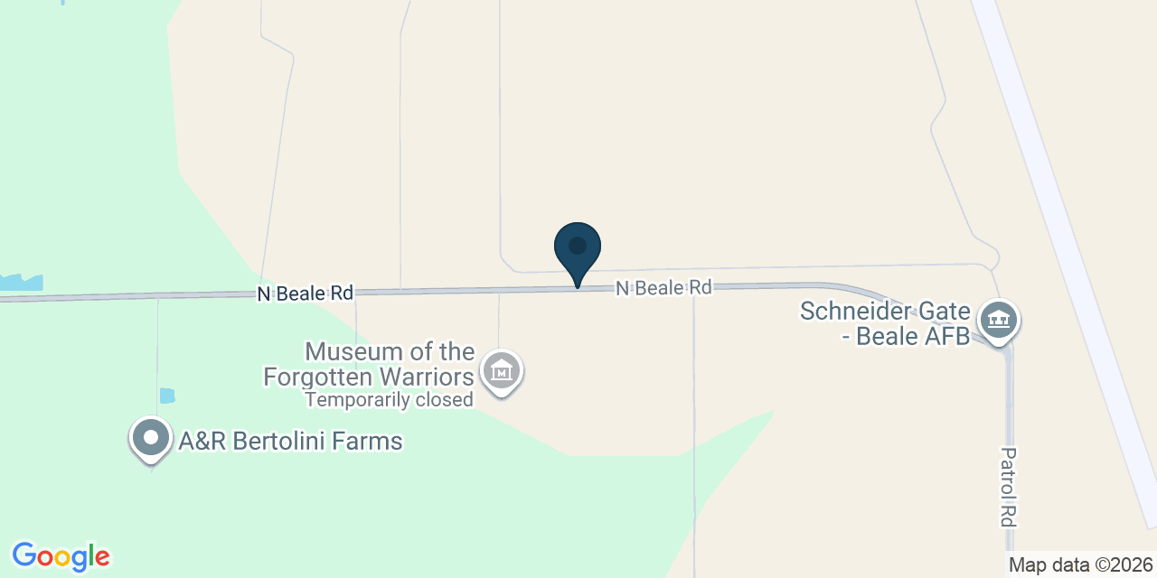 Map showing Yuba County, CA