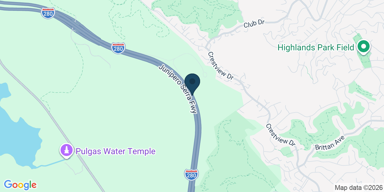 Map showing California