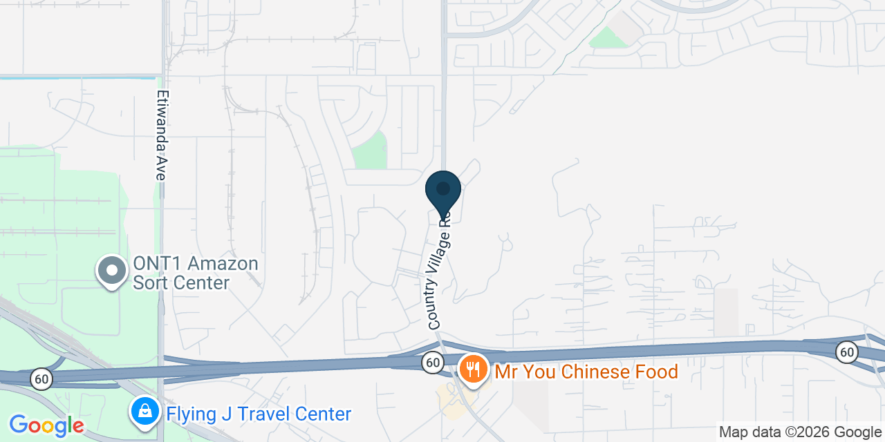 Map showing Jurupa Valley, Riverside County, CA