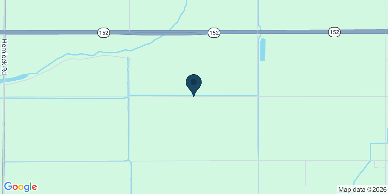 Map showing Madera County, CA