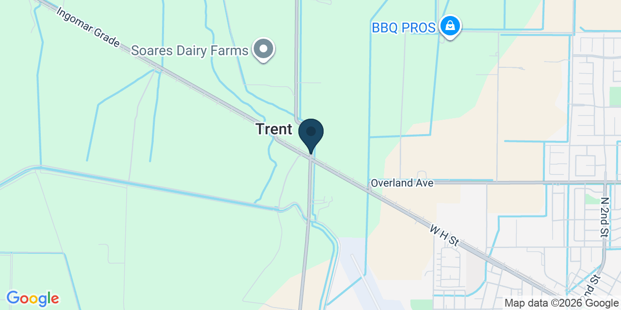 Map showing Los Banos, Merced County, CA