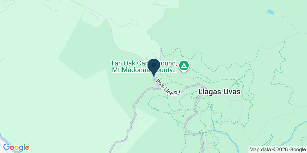 Map showing Santa Clara County, CA