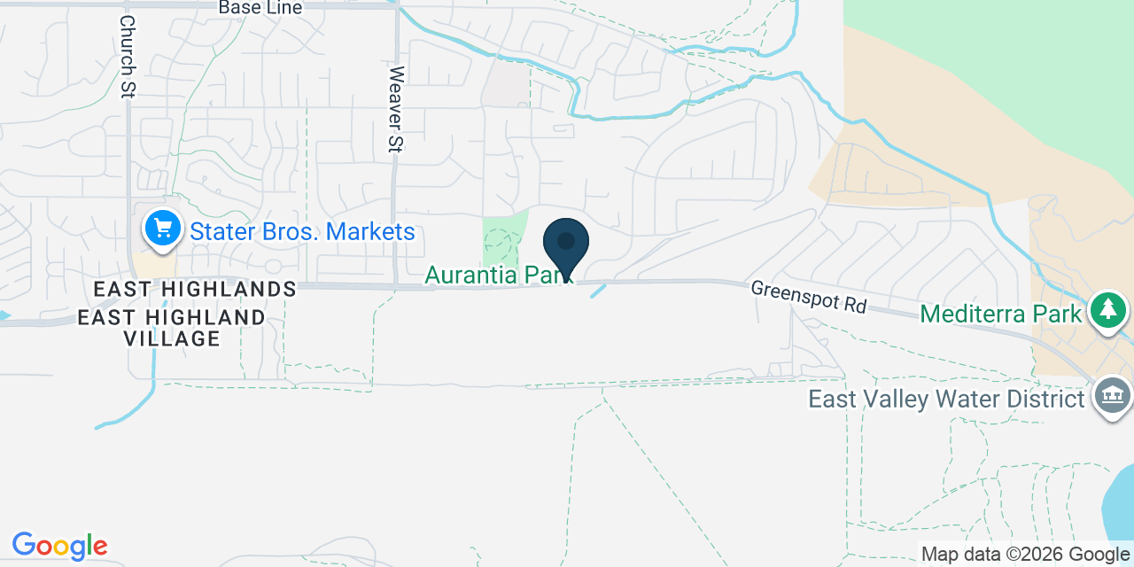 Map showing San Bernardino County, CA