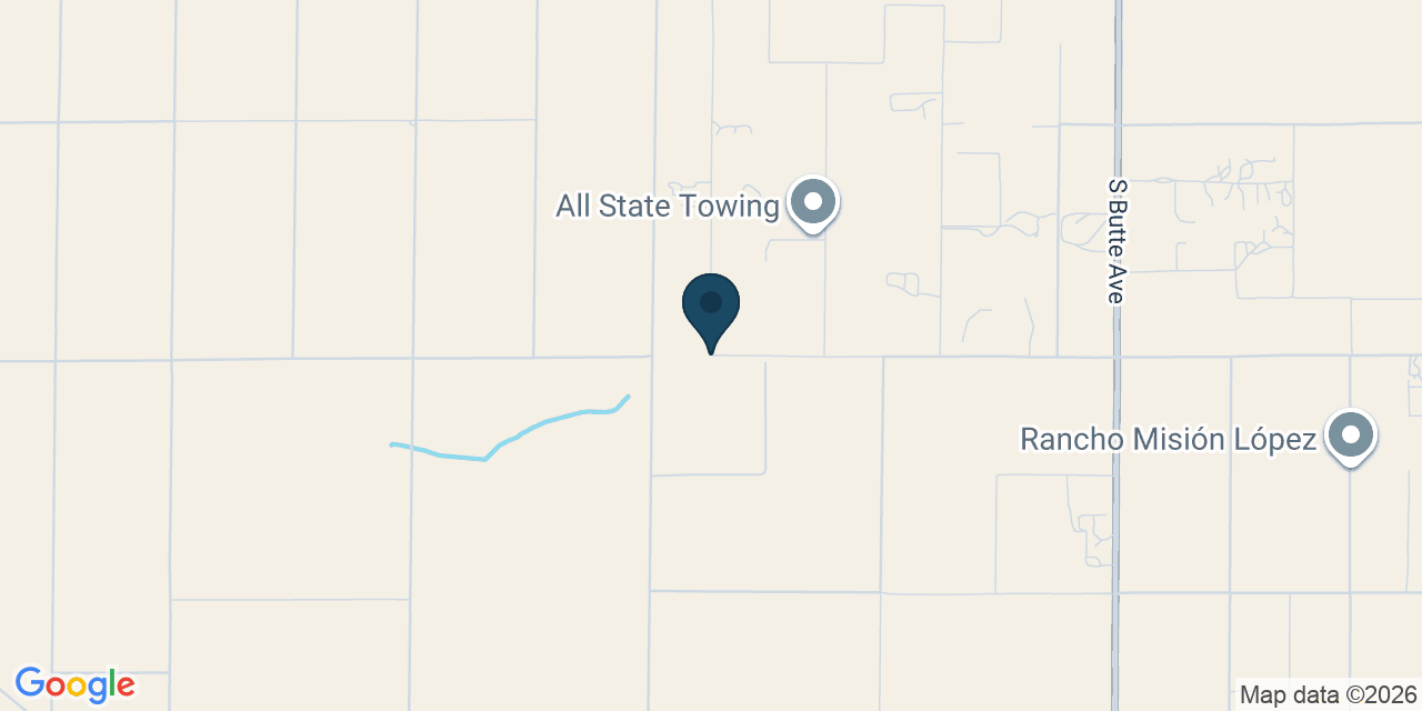 Map showing Fresno County, CA