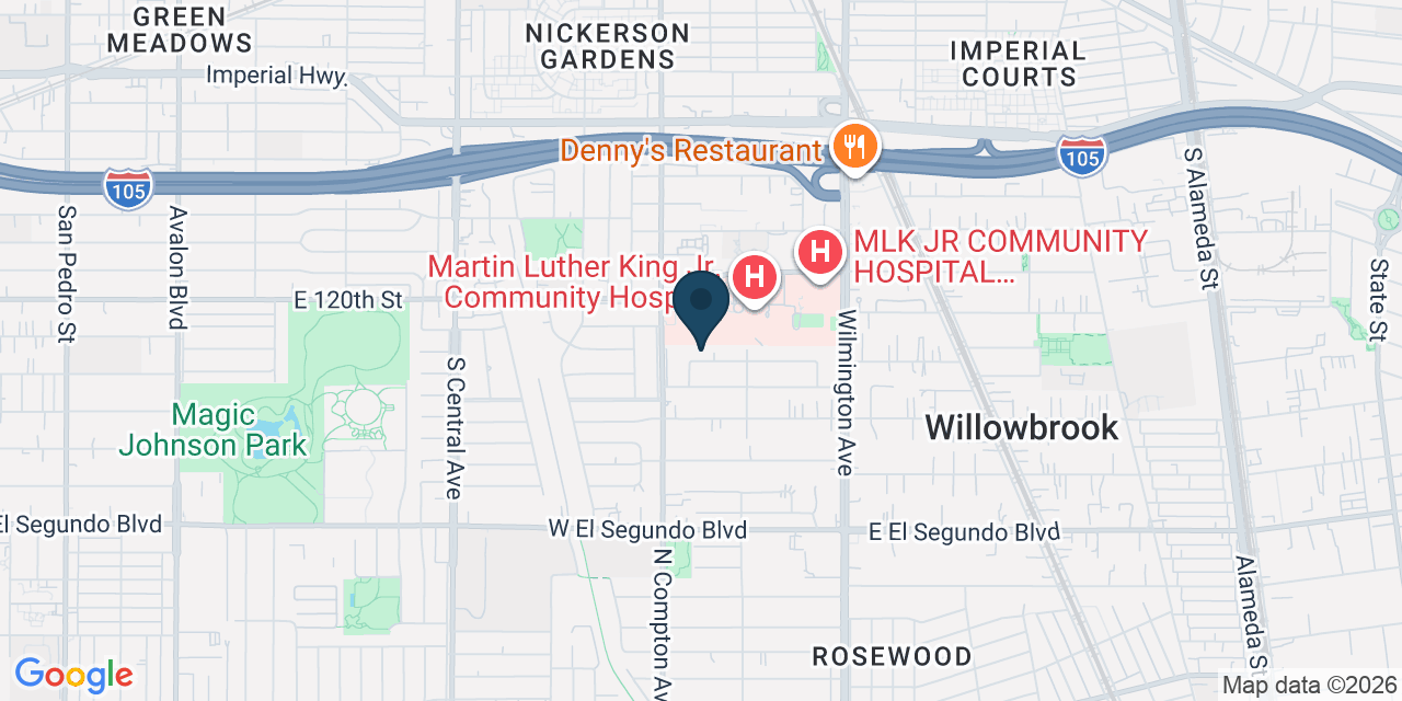 Map showing Los Angeles, Los Angeles County, CA