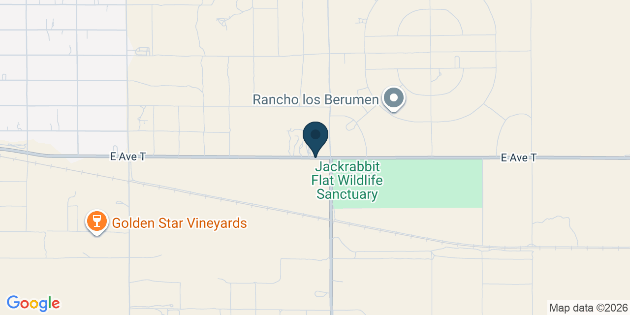 Map showing Los Angeles County, CA