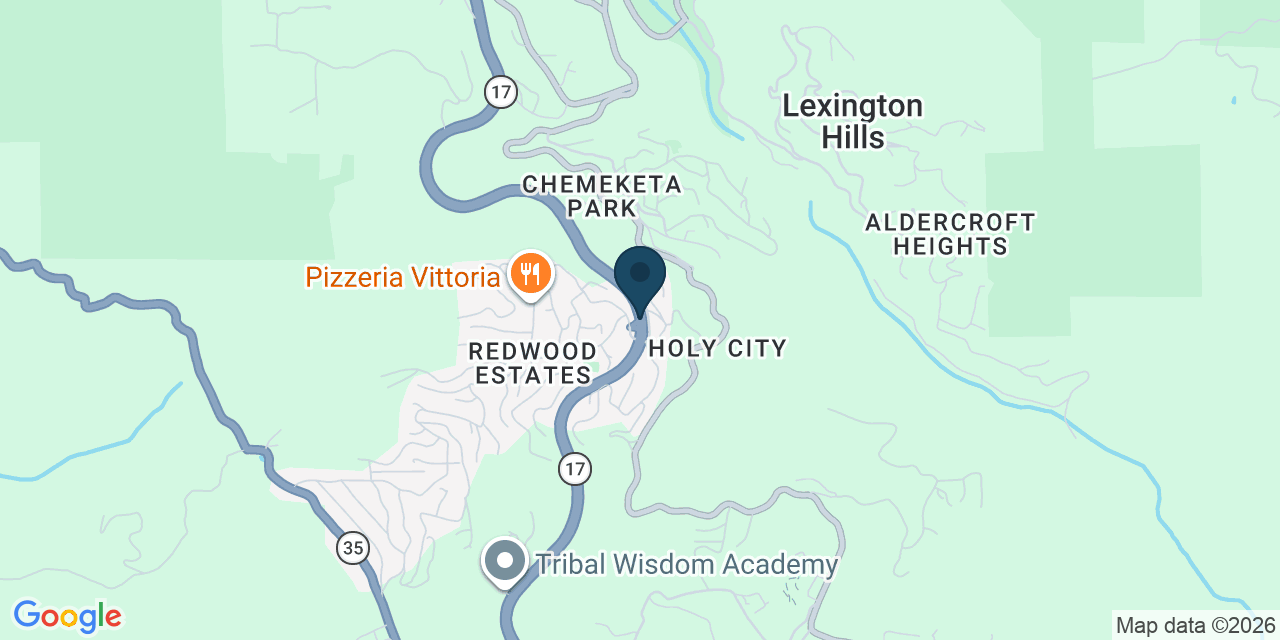 Map showing California