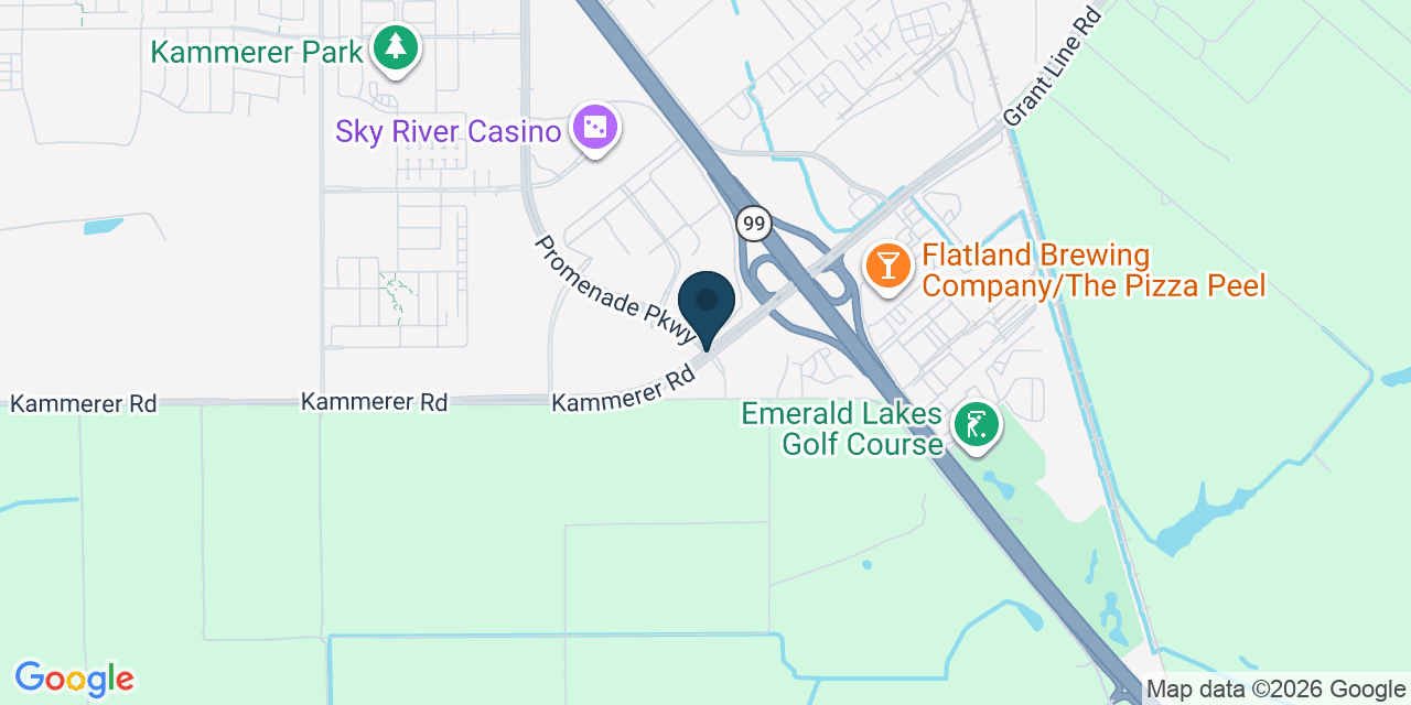 Map showing Elk Grove, Sacramento County, CA