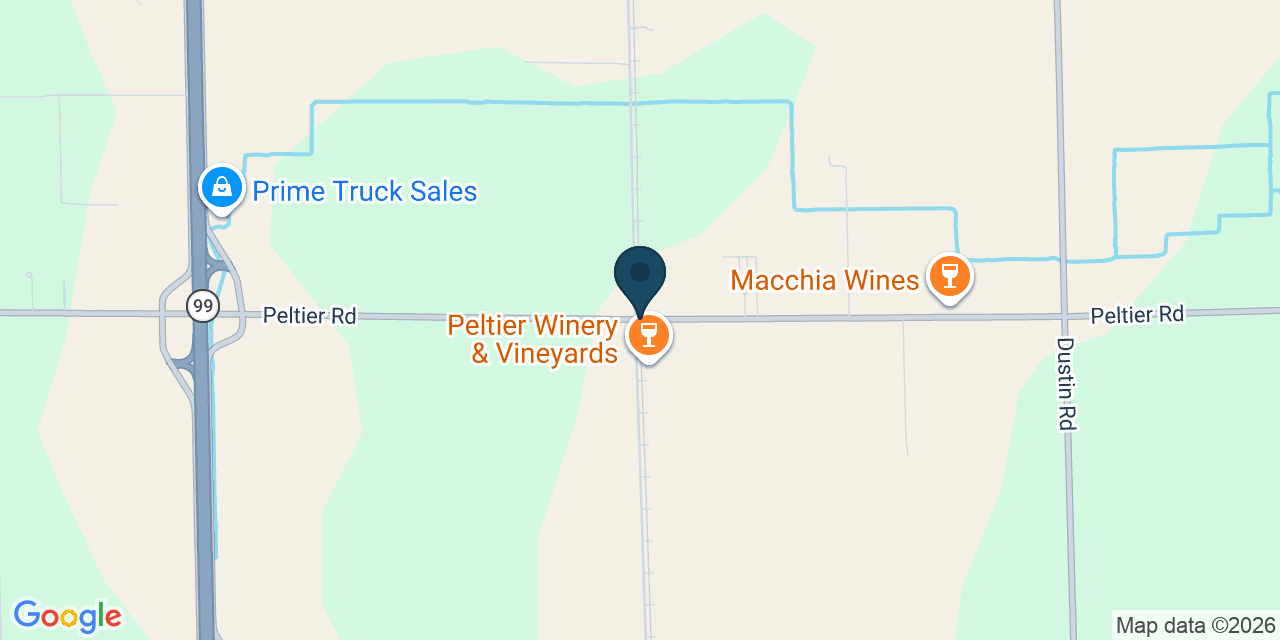 Map showing San Joaquin County, CA