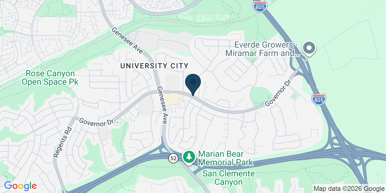 Map showing San Diego, San Diego County, CA