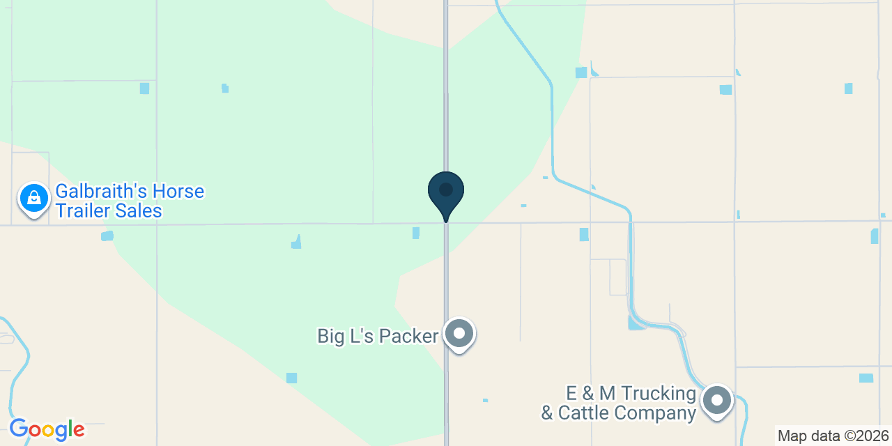 Map showing Kern County, CA