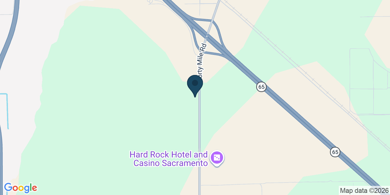 Map showing Olivehurst, Yuba County, CA
