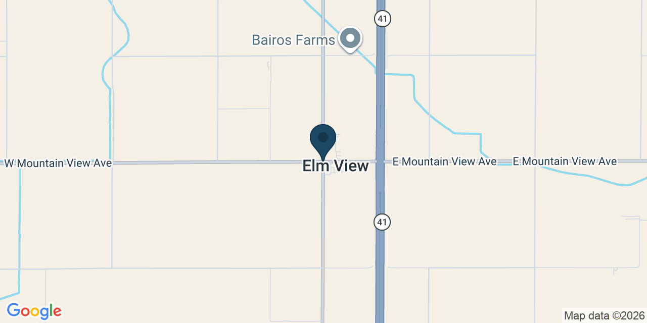 Map showing Fresno County, CA
