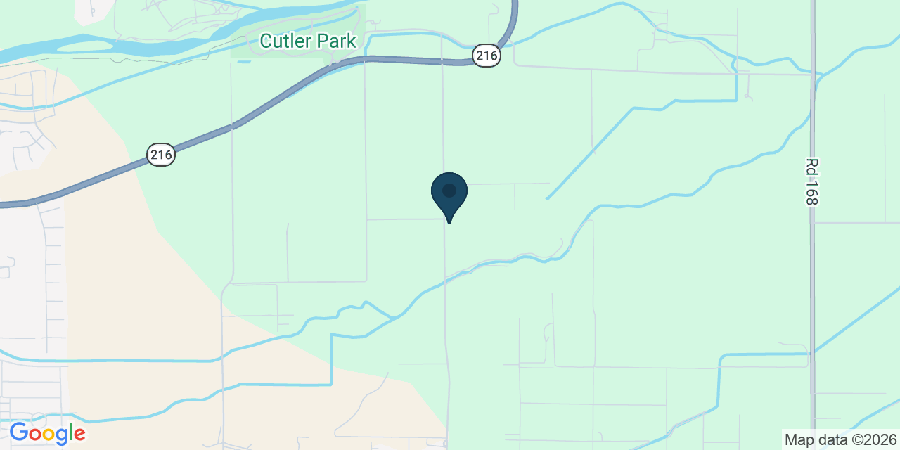 Map showing Visalia, Tulare County, CA