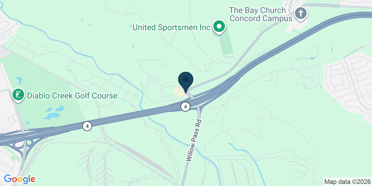 Map showing Bay Point, Contra Costa County, CA