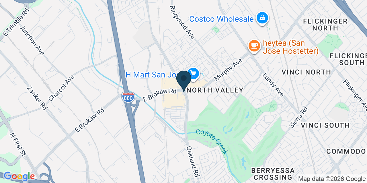 Map showing San Jose, Santa Clara County, CA
