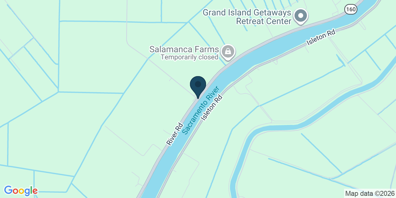 Map showing Sacramento County, CA