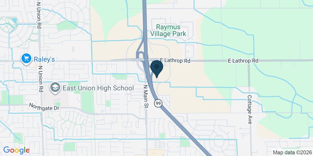 Map showing San Joaquin County, CA