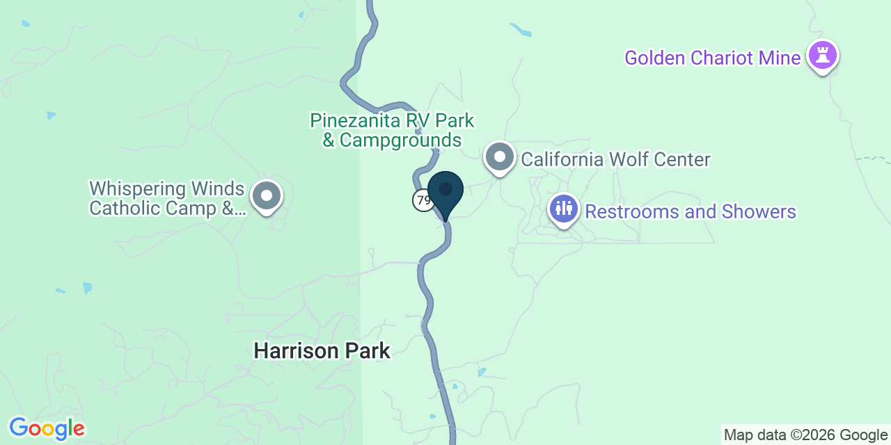 Map showing San Diego County, CA